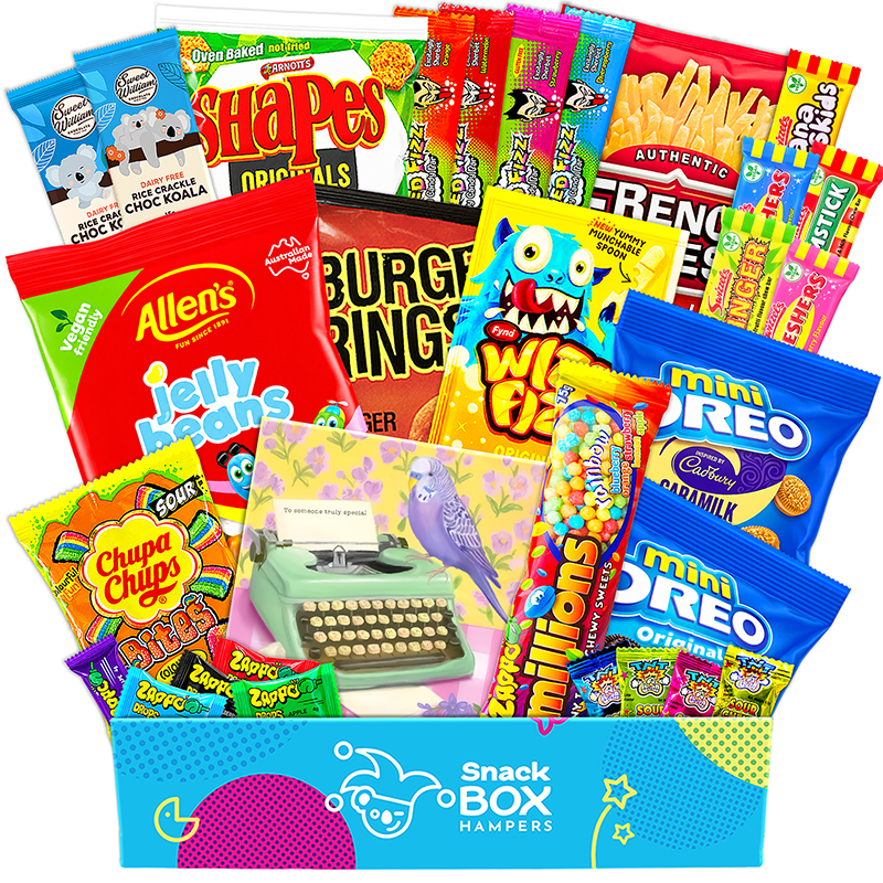 Vegan Snack Gift Box Hamper For Grandparents