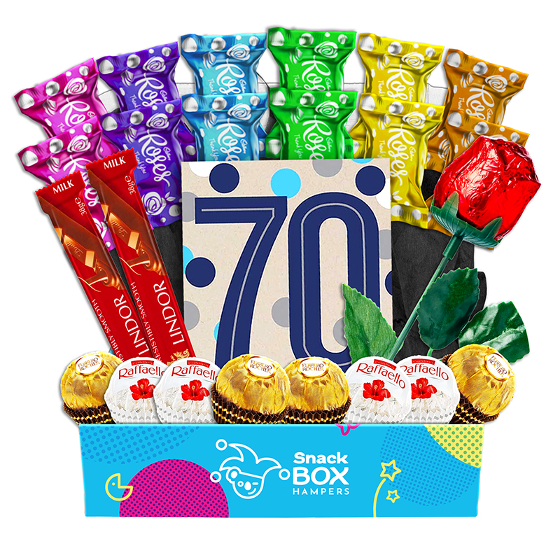 rainbow-rose-70th-birthday-chocolate-box rainbow rose 70th birthday chocolate box