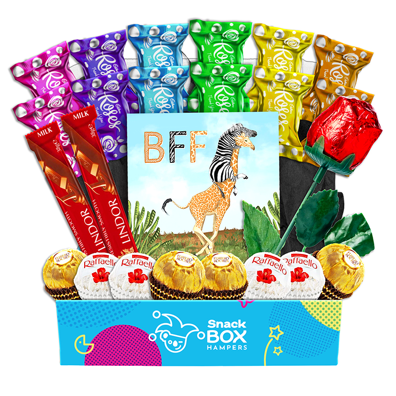 rainbow-rose-chocolate-box-for-best-friends rainbow rose chocolate box for best friends