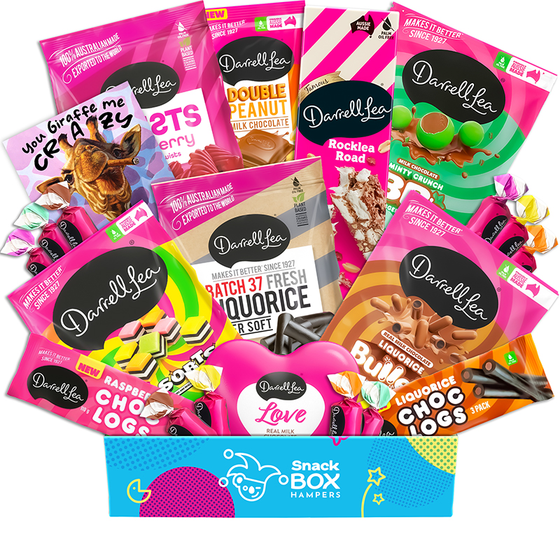Darrell Lea Faves Chocolate Box Gift Hamper For Brothers Darrell Lea Faves Chocolate Box Gift Hamper For Brothers