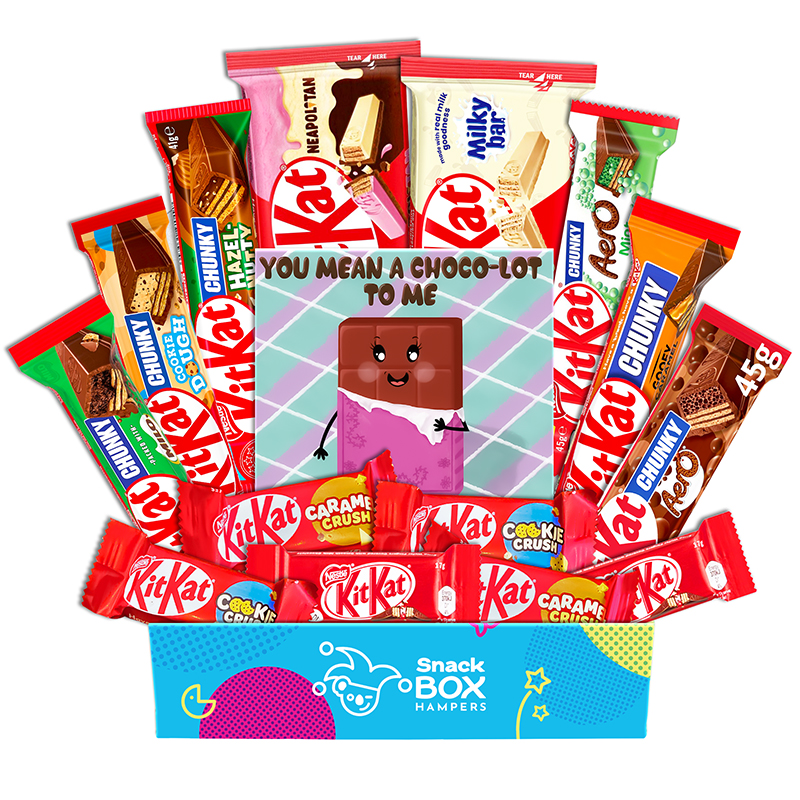 KitKat Chocolate Gift Box Hamper For Sisters KitKat Chocolate Gift Box Hamper For Sisters